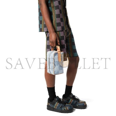 LOUIS VUITTON DENIM LOCKER DOPP KIT N40753 (23*13*12cm)